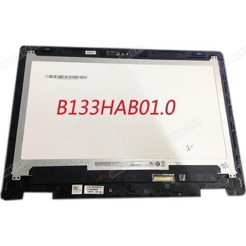 13.3''Complete LCD Display Touch Glass Digitizer Screen Assembly + Bezel Frame For Dell Inspiron 13 7378 7368 IPS FHD