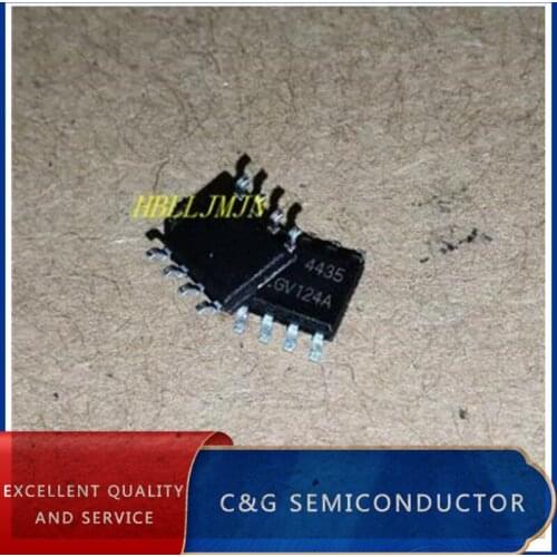 100pcs AO4435 4435 FDS4435 SOP-8 30V 10.5A P Channel MOSFET new original ZJ