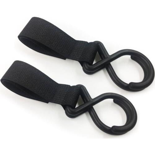 2PCS/Set Multifunction Baby Stroller Hooks Hanger Hooks Baby Nappy Bag Carriage Bag Stroller Accessories