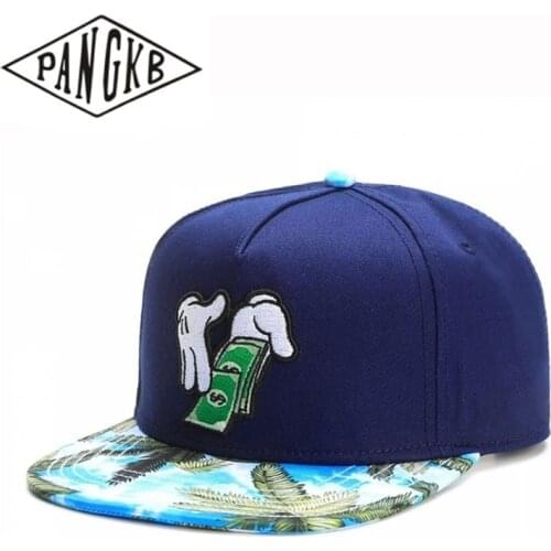 PANGKB Brand RAINMAKER CAP Hawaii beach coconut tree snapback hat Here you go, dollars adult outdoor casual sun baseball cap