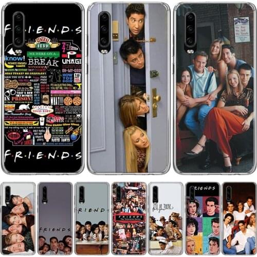 Friends Tv Show together Phone Case for Huawei P30 P40 P20 P10 Mate 20 10 30 Lite Pro P Smart Z Plus + Art Luxury Cover Coque