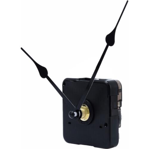 BLACK Clock Movements Black Hands Quartz Clock Movements Mechanism Parts Kit DIY Plastic And Metal Durable Repair Tool