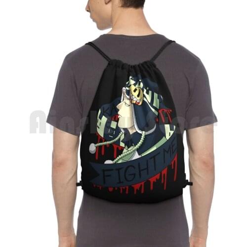 Dmmd Noiz Backpack Drawstring Bags Gym Bag Waterproof Dmmd Dramatical Murder Dramatical Murder Noiz Blood Banner Anime