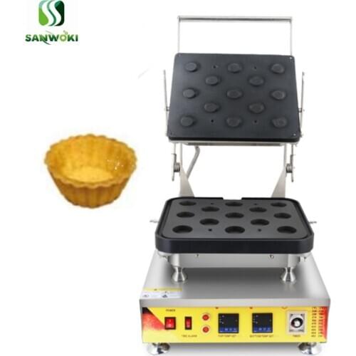 Electric egg tart bowl making machine 13pcs Mini Egg Tart Machine Round Pastry Tart Tartlet Pie Shell Machine Maker Iron