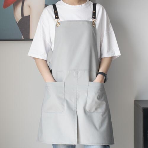 Polyester Cotton Apron Florist Gardener Craft Cooking Work Wear Cafe Barista Bartender Baker Pastry Chef Culinary Uniform E79