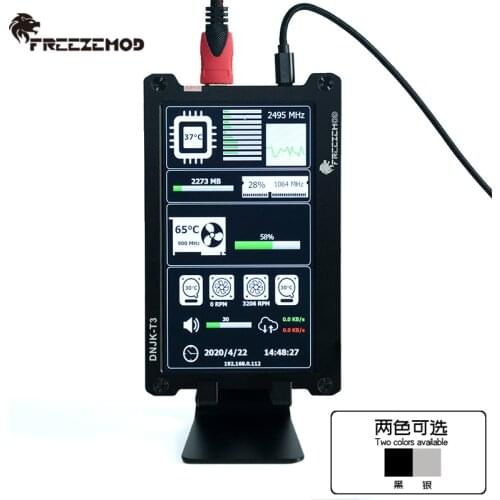 FREEZEMOD computer data monitor 7-inch IPS hard screen 2020 all-metal housing. DNJK-T3