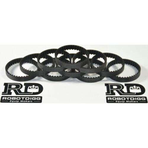 HTD 3M, Timing Belt, Closed-loop, 156mm length, 52 teeth, 6mm width, 156-3M-6