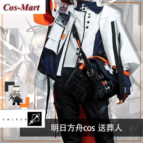 Game Arknights Executor Cosplay Costume Handsome Fashion Battle Uniform Unisex Activity Party Role Play Clothing Custom-Make
