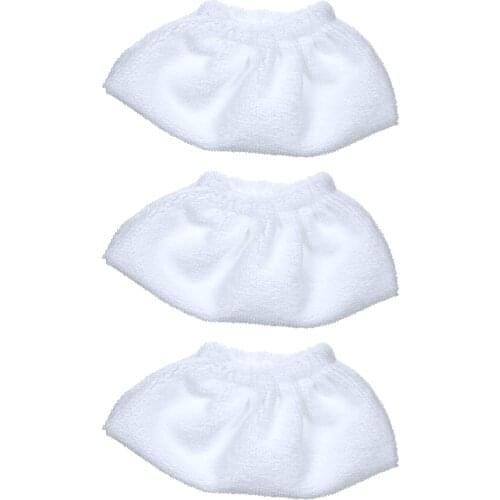 3 Pack Cloth Set Replacement for Karcher SC2/ SC3/ SC4/ SC5 Terry Cloths Rag Nozzle Cover Steam Cleaner Parts Accessories