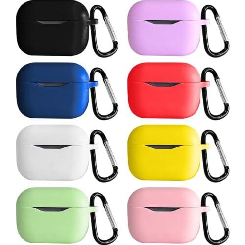 New Anti-fall Silicone Earphone Case Protective Cover Shell for -Lenovo LP1 TWS Wireless Bluetooth Earphones Accessories