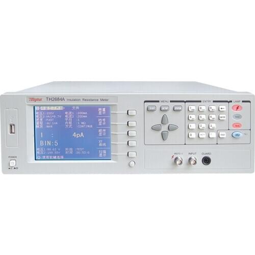 TH2684A Single Channel Voltage Output High Resistance Meter Insulation Tester