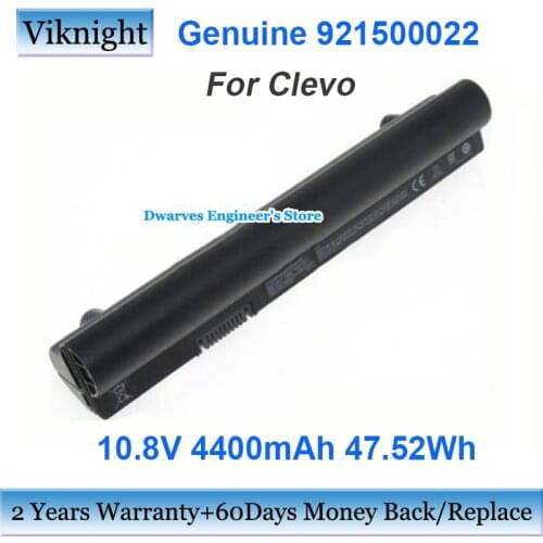 Genuine 921500022 Laptop Battery 10.8V 4400mAh For Clevo 921500013 GWBP05 GWBP09 921500017 921500021 921500014 921500009 47.52Wh