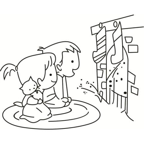 Rubber Silicone Clear Stamps for Scrapbooking Tampons Transparents Seal Background Stamp Card Making Diy girl