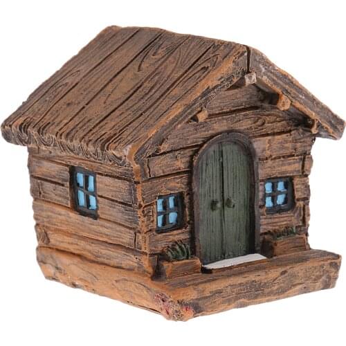 Ancient House Figurine Minature Model Sand Farmhouse Resin Craft Kids Gift For Girls Boys Toy