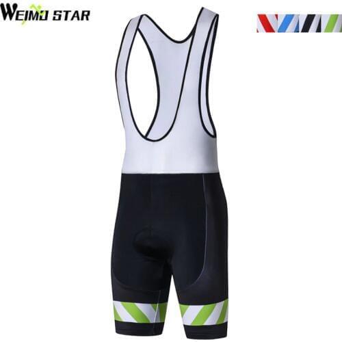 Weimostar Bicycle Bib Shorts Mens Outdoor Wear Bike Bicycle Cycling 3D Padded Riding Bib Shorts Quick-dry Cycling Bib Shorts