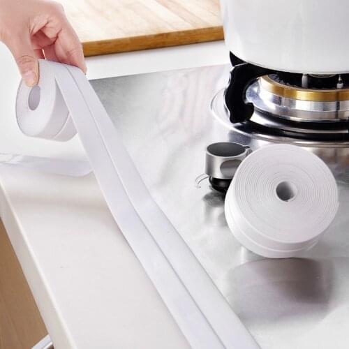 Waterproof And Mildew-Proof Tape Kitchen Sink Gaps Doors And Windows Beautiful Seams Moisture-Proof Protective Pads