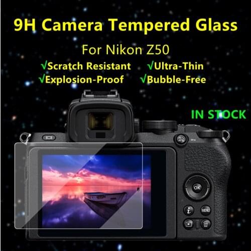 Nikon z50 Camera Protective Screen Cover Film for Nikon Z50 Camera Original Tempered Glass 9H Hardness Ultra Thin Screen Protect