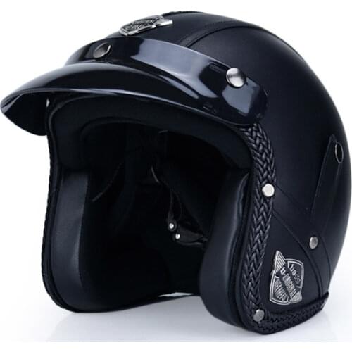Open Face Helmet Motorcyle Safety Crash DOT Approved Cycling Racing Motorbike Cascos Women/Men Touring Vespa Capacete De Moto