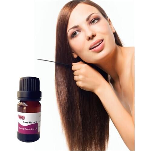 10ml Hair Building Garlic Essential Oil Fibers Non Synthetic to give a Full Thicker Hair for Baldness,Balding areas