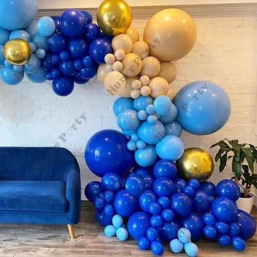 160pcs Cream Peach Apricot Balloon Arch Birthday Decoration Baby Shower Wedding Party Decor Gold Foil Balloons Garland Supplies