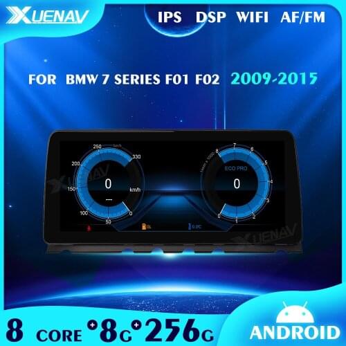 256GB Android 11 Car radio For BMW 7 Series F01 F02 2009 2010 2011 2012 2013 2014 2015 Car radio tape recorder head unit player