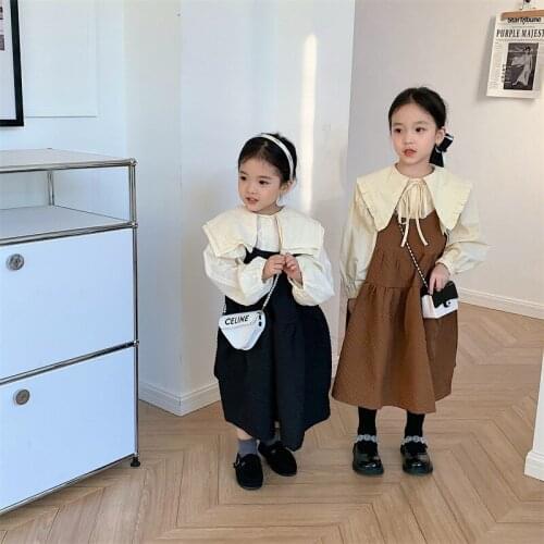 Girl Dress Kids Baby Gown 2021 Stylish Winter Autumn Plus Thicken Outwear School Toddler Long sleeve Uniform Children Clothing