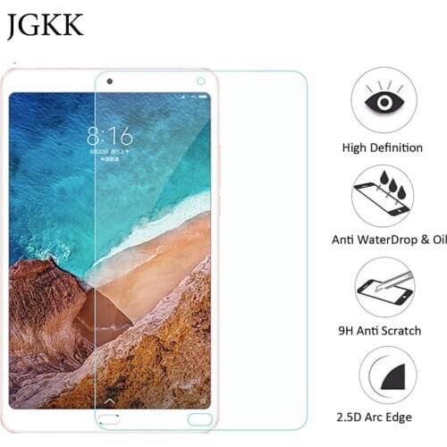 For xiaomi miPad 4 Plus Premium Glass tempered Table Screen Protector For mi Pad 4 4+ Glass Protective Toughened film 2.5D 0.3mm