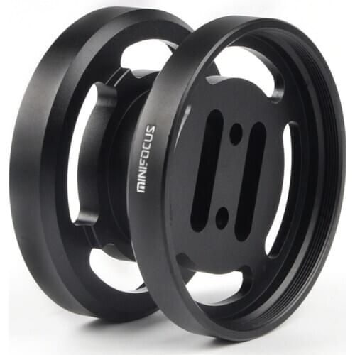 Double M67 Underwater Accessories 67mm Lens Mount Holder for Macro and Wide Angle Lenses to extension Diving arm Brackets