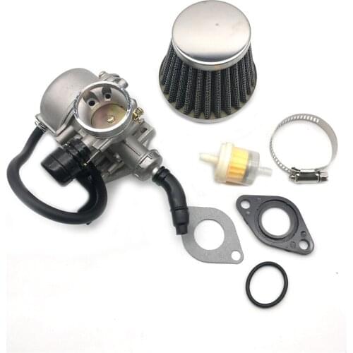 For 50 70 90 110 125cc Motorcycle ATV Dirt Bike Carburetor with Air Filter PZ19 Carburetor ATV Off-road Motorcycle Parts Carb