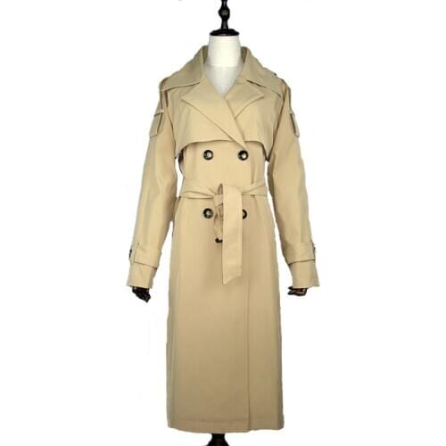 LOVEYI Women's Long Raincoats
