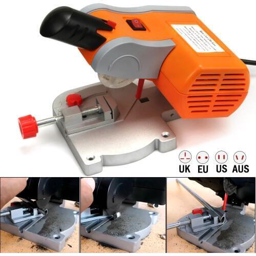 Mini-Table Type DC Cutting Machine High Torque Slicing Machine Cutter For PVC Wood Metal Cutting