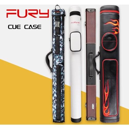 New Arrival Fury 2*2 Pool CuePortable carrying Case Billiard Accessories Black White Green Camouflage Color 84cm Length China