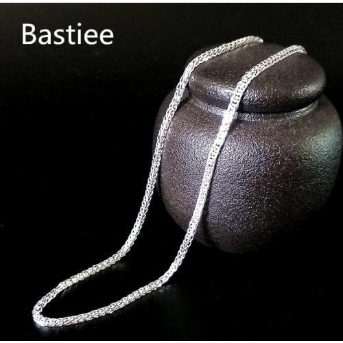 999 Sterling Silver Necklace Women Vintage Initial Chain Necklace Men Statement Handmade Ethnic Luxury Jewelry Boho Fashion