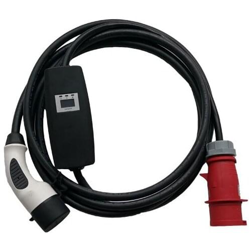 TUV CE ROHS Khons portable ev charger 16A EVSE mode 2 electric car charging cable