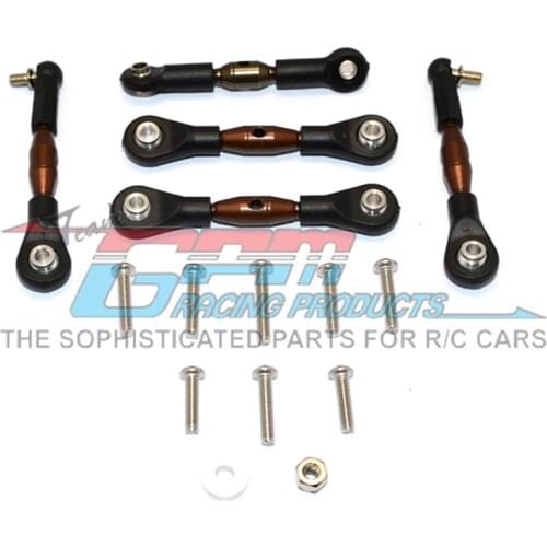 GPM SPRING STEEL TIE RODS For AXIAL 1/18 4WD ELECTRIC YETI JR CAN-AM MAVERICK X3 X RS TURBO R-AXI90069 RC Upgrade