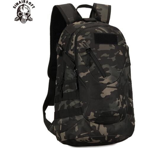 SINAIRSOFT 3D Outdoor 20L Sport Bags Tactical Bag Military Combat Waterproof Backpack Hunting Camping Hiking Travel Backpack