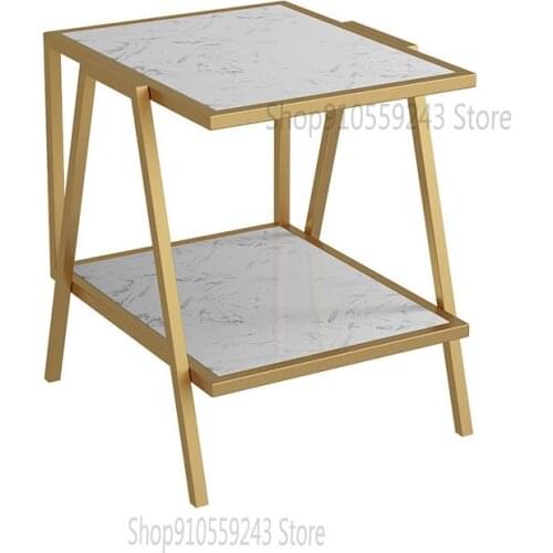 Scandinavian Marble Side A Few Corners A Few Light Luxury Living Room Sofa Coffee Table Simple Modern Bedside Table Bedroom Rect