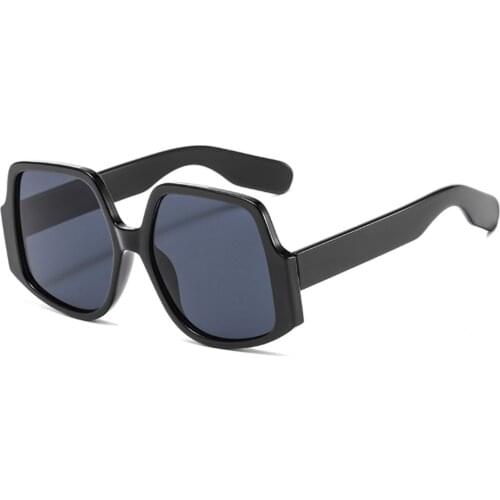 New Brand Design Personality Oversize Sunglasses 2021 Shopping Self-Shooting Driving UV400 Sunglasses For Women 9076