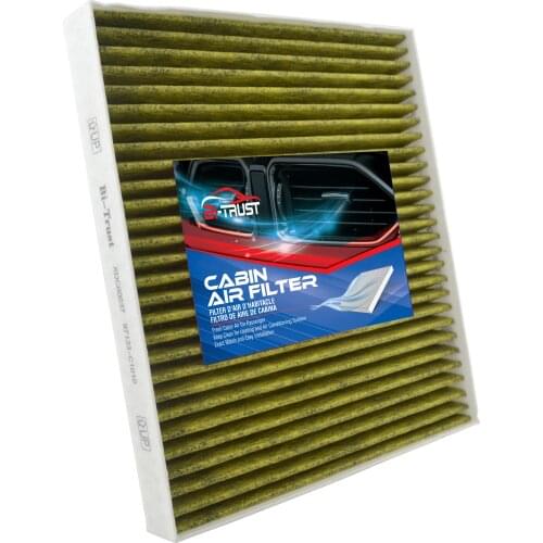 Bi-Trust Cabin Air Filter with Activated Carbon Replacement for Hyundai Sonata 2016-2019 L4 2.0L Hybrid Kia Optima 2016-2020