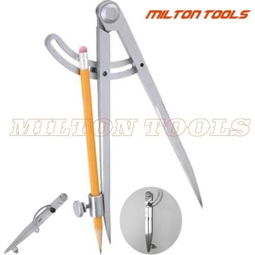 100mm 150mm 200mm 300mm Adjustable Wing Divider Edge Creaser DIY Sewing Leather Metal Craft Marking leather craft diy tools