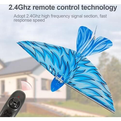 2.4G Remote USB Control Electronic Simulated Flying Bird Aircraft Children Kids DronToy Miniatures ABS Electronic Components