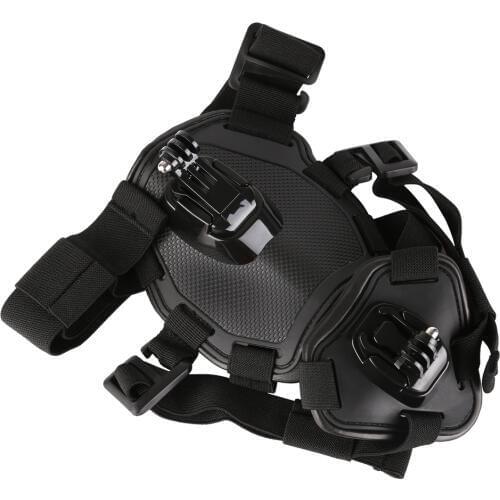 20pcs Pet Fetch Dog Harness Chest Strap for GoPro Hero 6 SOOCOO SJCAM Xiaomi Yi Sport Action Camera Belt Mount Accessory