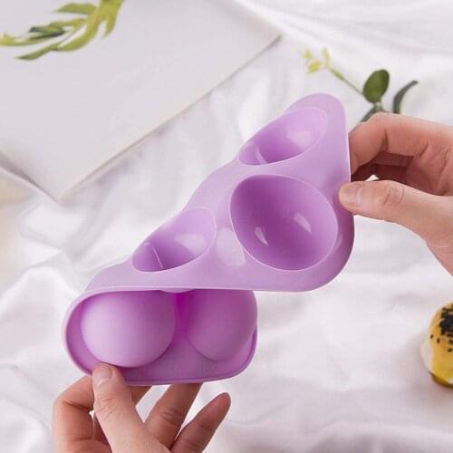 6 DIY Cavity Half Sphere Circle silicone Chocolate mold silicone sphere cake Mold Cocoa bomb Decorative Cake Mould Tool