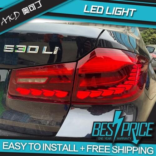 AKD Car Styling Tail Lamp for BMW G30 G38 Tail Lights 2018-2019 525i 530i F90 G38 LED Tail Light DRL oled Lamp Auto Accessories