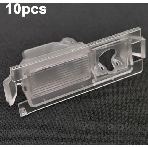 YIFOUM 10pcs Car Rear View Camera Bracket License Plate Light For Hyundai Accent Solaris Verna I30/Kia K2 Rio Ceed Hatchback