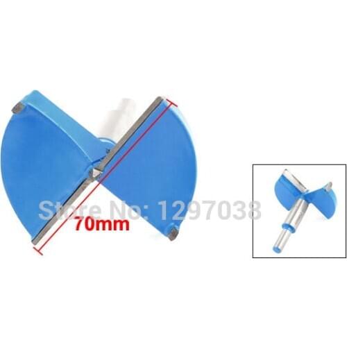Woodworker Round Shank Carbide Tip 70mm Cutting Dia Hinge Boring Bit