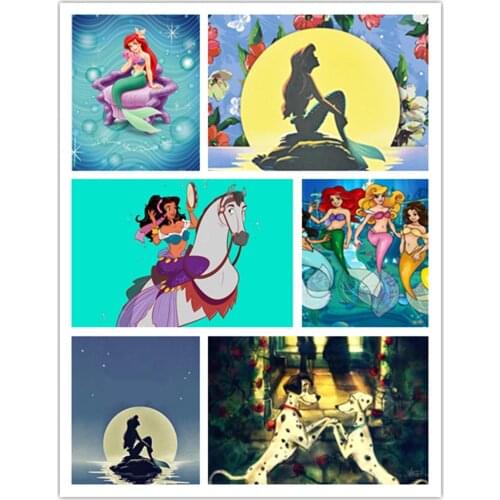 5D Diy Diamond Painting Mermaid Art Beauty Picture Diamond Embroidery Mosaic Cross Stitch Home Decoration Gift