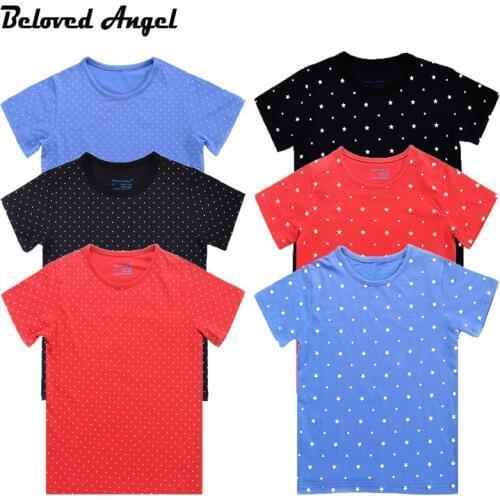 Hot Sale Fashion Children T Shirts 100% Cotton Boys Girls Clothes Baby Short Sleeves Vintage Style Tops Casual Lovely Kid tee