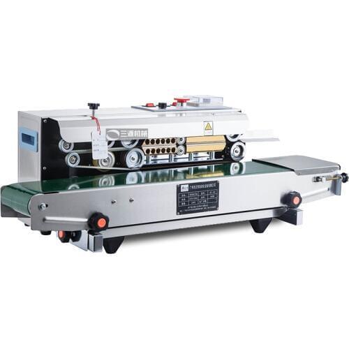 1PC SF-150 Continuous Sealing Machine Plastic film Bag Aluminum Foil PE Bag Automatic Sealing Machine Commercial Sealing Machine