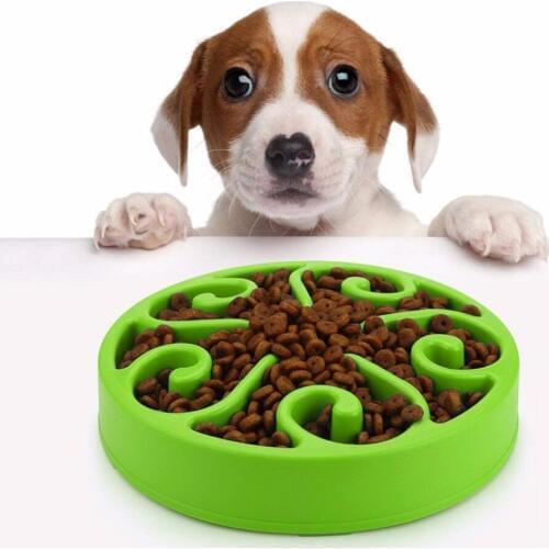 Fashion Slow Feed Dog Bowl,Anti-Choking,Healthy Pet Food Bowl To Prevent Obesity,Dog Feeder Dish,Water Bowl for Dog